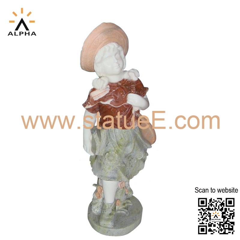 little girl statue